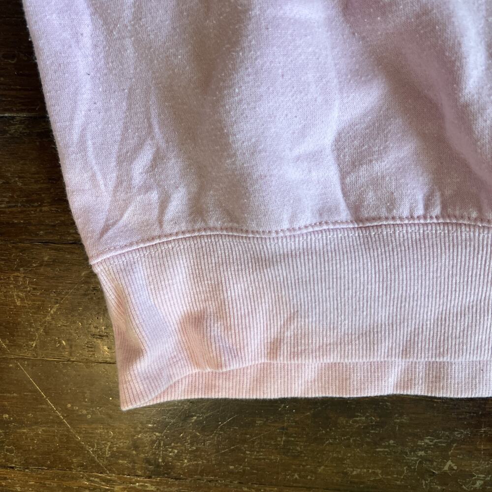 Hello Kitty Sanrio Pink Sweatshirt Oversized Fit Crew Neck Women Size Small - Picture 8 of 9